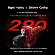 ew Upgrade Hotend For Flashforge Adventurer 5M / 5M Pro Pinting Head 280 C Ceramic Heating Block Kit