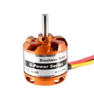 Premium D3536 Brushless Motor Speed Engine High Performances Brushless Motor Metal for Remote Contro