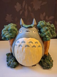 吉卜力工作室 大型絕版 龍貓盆栽 花盆