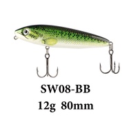 SW08 RAPALA MXR15 DT16เหยื่อล่อปลา3D เหยื่อปลอมร่างกาย2เบ็ด VMC การเหวี่ยงแบบหมุนอุปกรณ์ตกปลาประมงน้