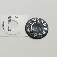 Suitable for Canon 700D 77D Mode Dial Stickers, Turntable Patch Label Plate Surface Nameplate Free 3