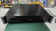 phonic max 2500擴大機售價6500元，二手良品，有使用痕跡，不介意在買，地點嘉義市，可幫寄運費200元輸出功率：750W @ 4 ohm