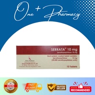 Serrata 10mg tab 10's (1papan)