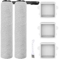 For Roborock F25 2 Brush Rollers and 3 Filters for ACE/F25 RT/F25 LT/F25A LT/F25 Wet/Dry Vacuum Clea