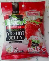 皇族草莓優格果凍160G(效期2023/12/01)特價35元