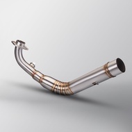 For Cygnus GRYPHUS 4v Exhaust front link pipe Slip on 51MM motorcycle exhaust muffler