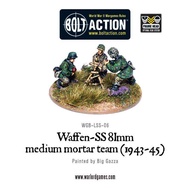 Bolt Action - Waffen-SS - 81mm medium mortar team (1943-45)