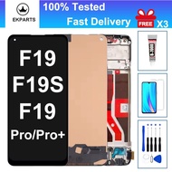 6.43" LCD Display For OPPO F19  F19S  F19 Pro F19 Pro+ CPH2219 CPH2285 CPH2213 Touch Screen Digitize