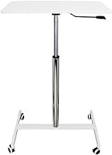 Lectern Podium Stand Movable Podium Stand with Wheels Adjustable Height Lectern Podiums Multifunction Pulpit Podium - Used as Standing Desk/Laptop Desk Stand