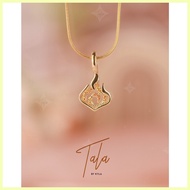 ☀ ㍿ ☫ TALA by Kyla Genshin Impact Inspired- Pyro Necklace with Tala Card Packaging