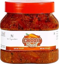 Self Signature Delicious and Tangy Carrot Pickle Achar (500 gm)