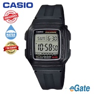 [100% Original] Casio F-201WA-1A Digital Men Watches Resin Strap Sports Casual Watch