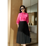 Women's A-Line Office Skirt High Quality MY WAY Design 5MCA356