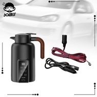 [ Car Heating Mug Car Kettle 1.3L Travel Mug Electric Heating Water Cup for