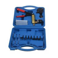 [jwerlyday]Car Manual Brake Fluid Bleeder Kit 2 in 1 Vacuum Brake Pressure Fluid Pump Vehicle Fluid&