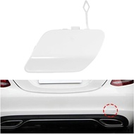 White Rear Bumper Tow Hook Eye Hole Cover Cap 2058850224 For Mercedes-Benz C300 2015-2020,for C400 2