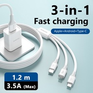ROMOSS Data Cable Charging Cable Suitable For Android Fast Charging Data Cable 3 in 1