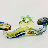 水晶玻璃 琉璃 柿子 如意 事事如意