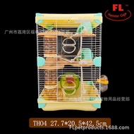 Fulin Supplies hamster House hamster cage Three-Tier hamster cage hamster Villa hamster cage