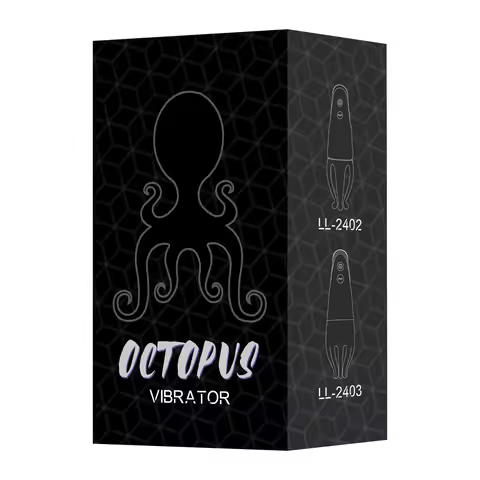 LILO Electric 10 Vibration Frequencies Vibrator 8D Surround Strong Wrapping Sensation Octopus Hand M
