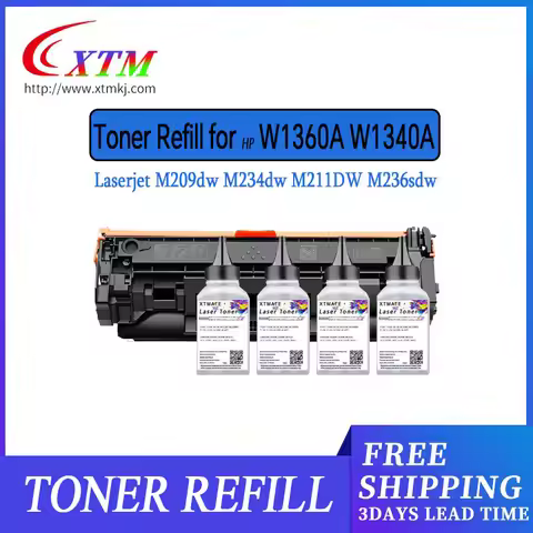 80g Toner for HP Laserjet M209dw MFP M234dw M234sdw M234sdn M211DW M236sdw W1360A W1340A W1350A prin