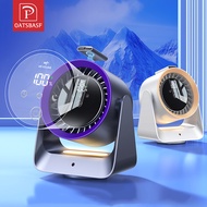 OATSBASF 7200mAh Portable Desktop Fan Auto Shake Head Cooling Fan with Digital Display&Remote Contro
