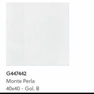 Keramik Roman Lantai G447442 Monte Perla 40x40