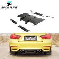 Carbon Fiber F8x M3 M4 Rear Bumper Valance Lip for BMW F82 F83 M4 F80 M3 2015- 2019