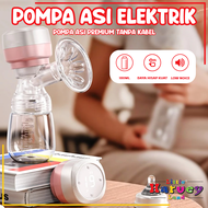 POMPA ASI ELEKTRIK Tanpa Kabel BREAST PUMP ELECTRIC Otomatis Rechargeable Portable Botol Susu Bayi