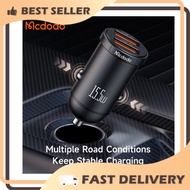 Mcdodo 15.5W Fast Charging Dual Mini USB Car Charger Mobile Phone Tablet USB Car Phone Charge Adapte