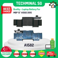 TECHMINAL - A1582 Battery Replacement for MBP 13 A1502 2015 A1582 Battery