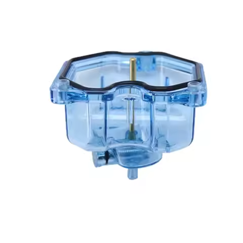 1x Clear Carburetor Bottom Float Bowl Shell Carb For PZ26 PZ27 PZ30 PZ32 PZ26/27/30/32 Blue Transpar