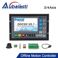 Aubalasti Mach3 Offline Motion Controller DDCS V3.1 Support 3axis 4axis USB CNC Controller Interface