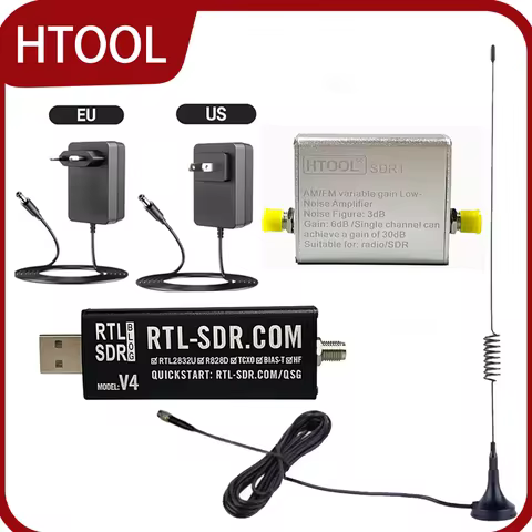 SDR-V4 Blog RTL SDR V4 R828D RTL2832U 1PPM TCXO SMA RTLSDR Software Radio SDR1 FM Signal Channel 65M