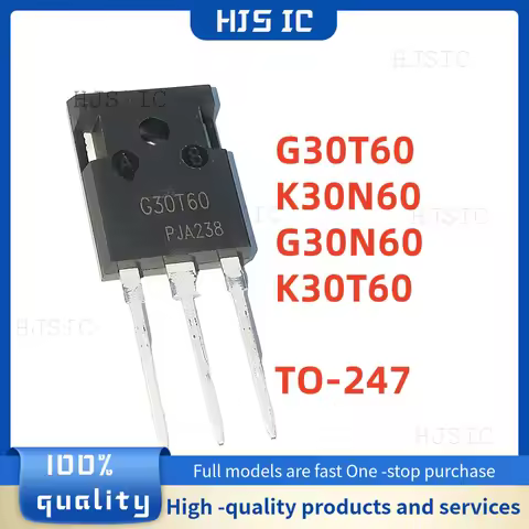 5pcs/lot SGW30N60 G30N60 K30T60 IGW30N60T G30T60 IKW30N60T K30N60 TO-247 In Stock