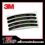 สติ๊กเกอร์ขอบล้อ Marchesini  Enkei สะท้อนแสง 3M แท้ ขอบ17/14