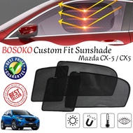 Custom Fit OEM Sunshade / Sunshades Mazda CX-5 / CX5 / C-X5 - 1SET / 4PCS