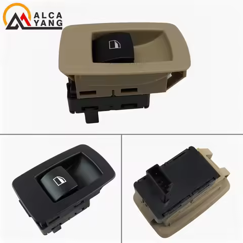 61316951956 Beige Passenger Side Window Control Lifter Switch Button For BMW E60 E61 520i 523i 530i 