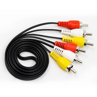 1pcs 3 RCA to RCA Audio Video Cable Male To Male 3RCA To 3RCA Audio Video AV Cable