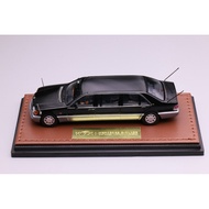 Mybeautyhouse WTX 1:64 1994 Black Benz 600Sel W140 Luxury Limousine Model Diecast Collect Display Me