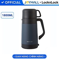 Bình giữ nhiệt Lock&Lock Easy Outdoor Vacuum Bottle màu xanh navy LHC1485NVY 1,8L - Hàng chính hãng 