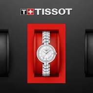 TISSOT T094.210.11.111.00 T0942101111100 Women's Analog Watch FLAMINGO 30mm SS Bracelet White MOP Index *Original
