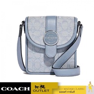 ของแท้ 💯% กระเป๋าสะพายข้าง COACH C8321 NORTH/SOUTH LONNIE CROSSBODY IN SIGNATURE JACQUARD (SVS9X)