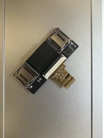 ipodiFlash Double Card Micro SD Adapter Ipod Classic 5th 30GB 5.5th 60GB 80GB 6th 80GB 160GB 6.5th 1