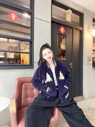 1950s KOSHO Great Buddha & Korean Map雙面穿橫須賀棒球外套