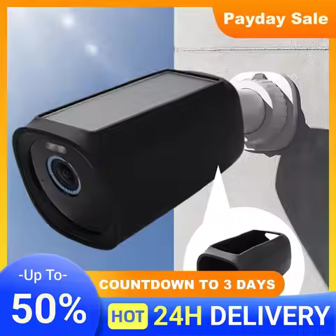 Camera Protective Case Silicone Camera Protection Shell Weather-proof for Eufy Cam 3 Add-on Wireless