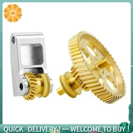Nanocoated Extrusion Gold Gear Assembly forBambu Lab P1P, P1S, X1C 3D Printer Upgrade 3D Printer Par