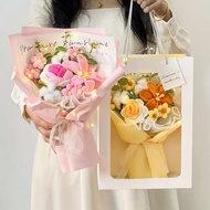 graduation bouquet Hari Valentine Merajut Hari Ibu Girlfriend Bouquet Merajut Bunga Wol Ibu Memberi 