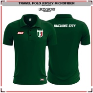 Kuching City FC Travel Jersey DX2-LSE Football Polo | Baju Berkolar |  Baju sukan