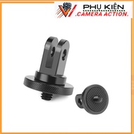 "Mini 1/4 Aluminum Alloy Adapter for GoPro Hero 9 8 7 6 SJCAM SJ4000 Xiaomi Yi camera"